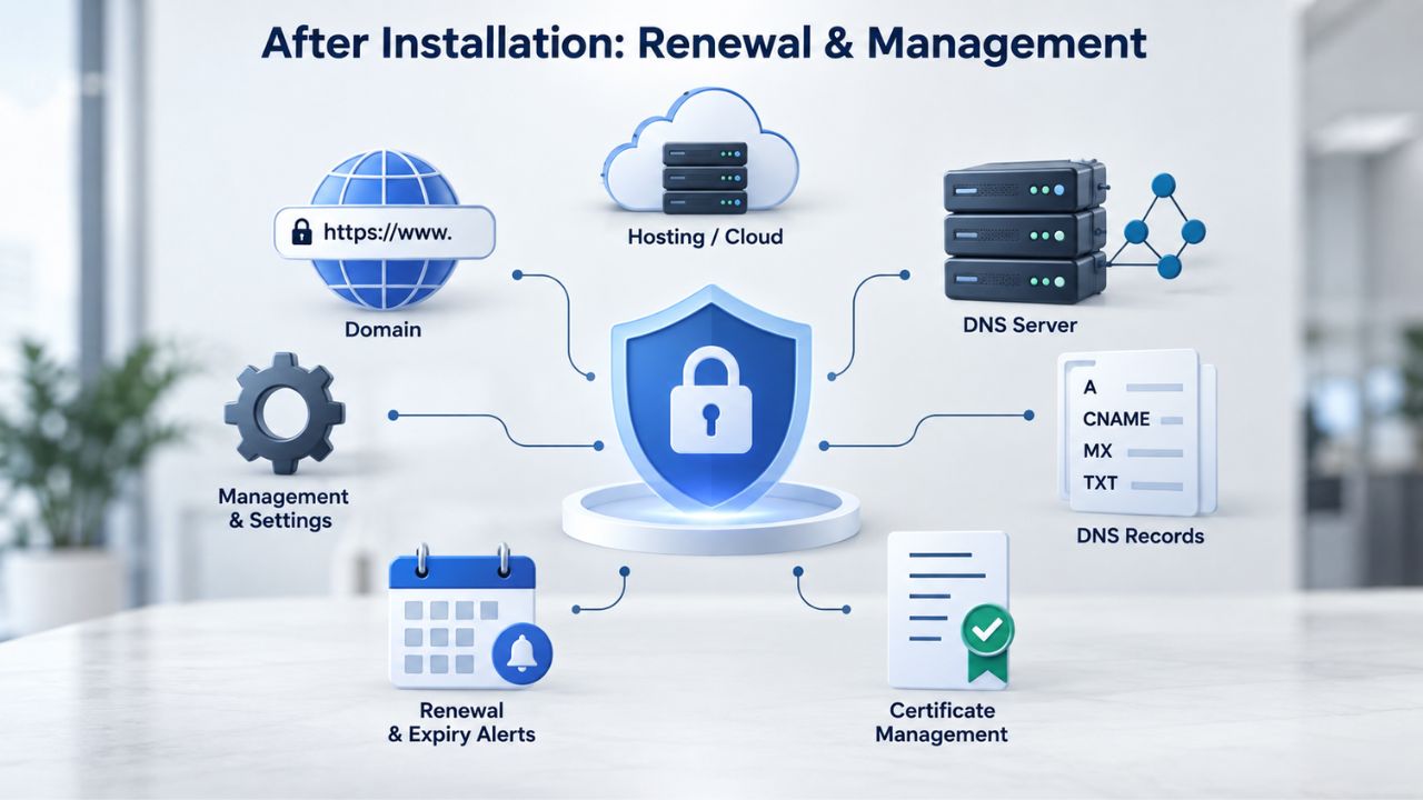 After Installation: Renewal & Management After Installation: Renewal & Management