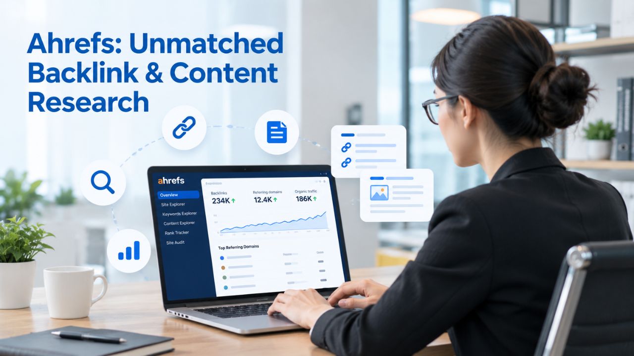 Ahrefs: Unmatched Backlink & Content Research Ahrefs: Unmatched Backlink & Content Research