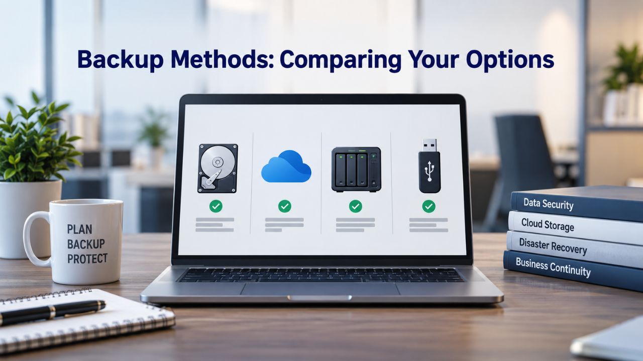 Backup Methods: Comparing Your Options Backup Methods: Comparing Your Options