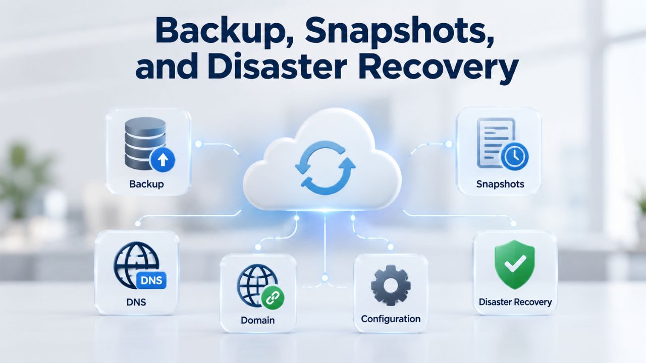 Backup, Snapshots, and Disaster Recovery Backup, Snapshots, and Disaster Recovery