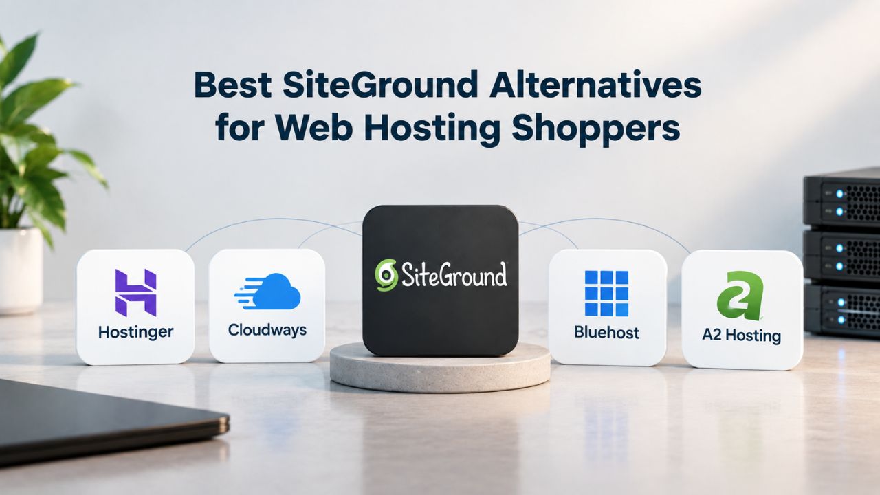 Best SiteGround Alternatives for Web Hosting Shoppers