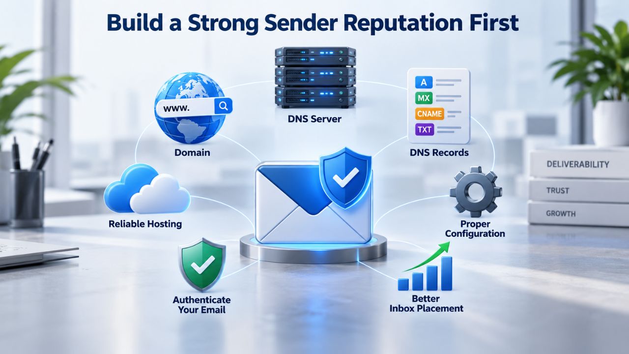 Build a Strong Sender Reputation First Build a Strong Sender Reputation First