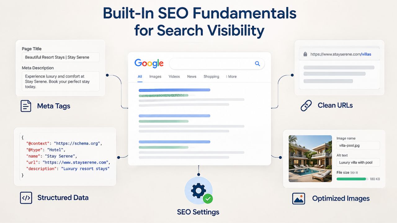 Built-In SEO Fundamentals for Search Visibility 