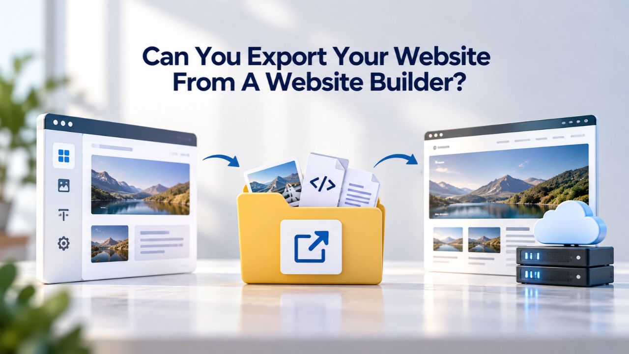 Can You Export Your Website From a Website Builder? Can You Export Your Website From a Website Builder?