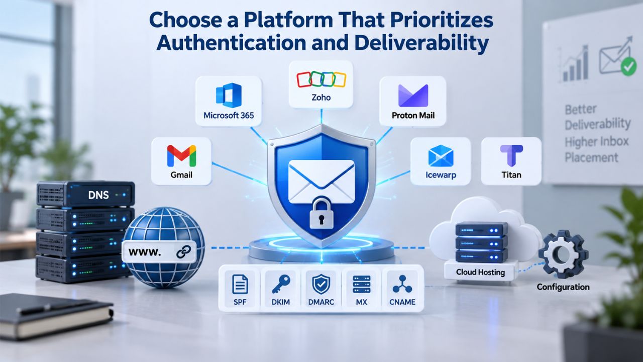 Choose a Platform That Prioritizes Authentication and Deliverability Choose a Platform That Prioritizes Authentication and Deliverability