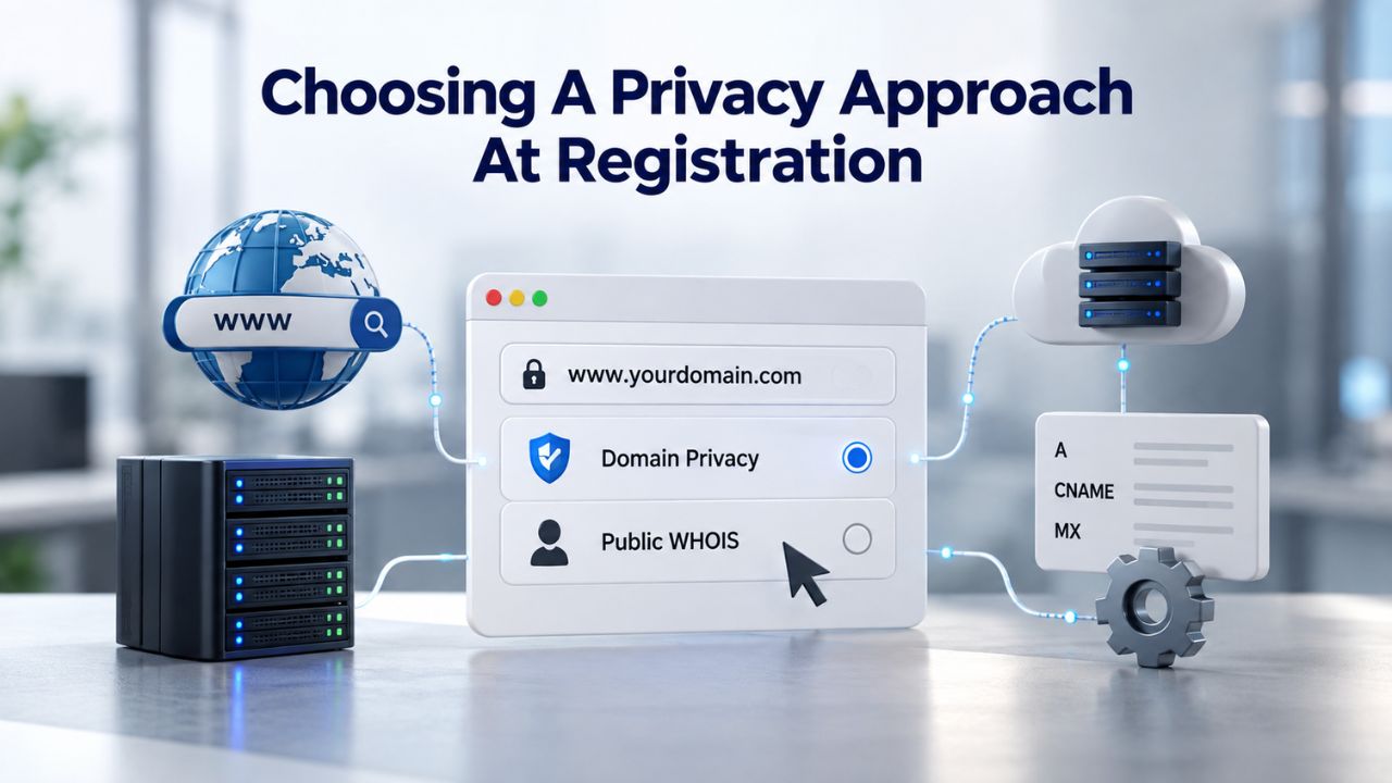 Choosing A Privacy Approach At Registration Choosing A Privacy Approach At Registration