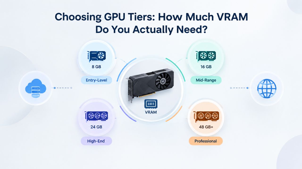 Choosing GPU Tiers: How Much VRAM Do You Actually Need?