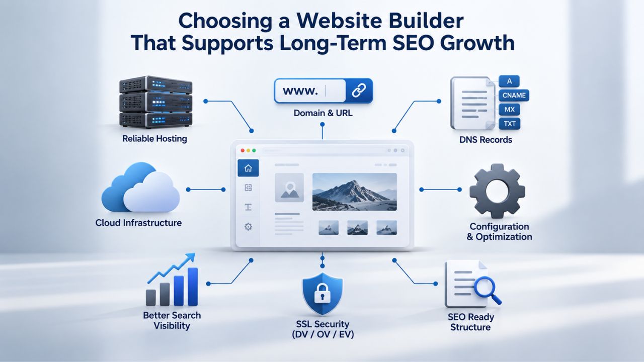 Choosing a Website Builder That Supports Long-Term SEO Growth Choosing a Website Builder That Supports Long-Term SEO Growth