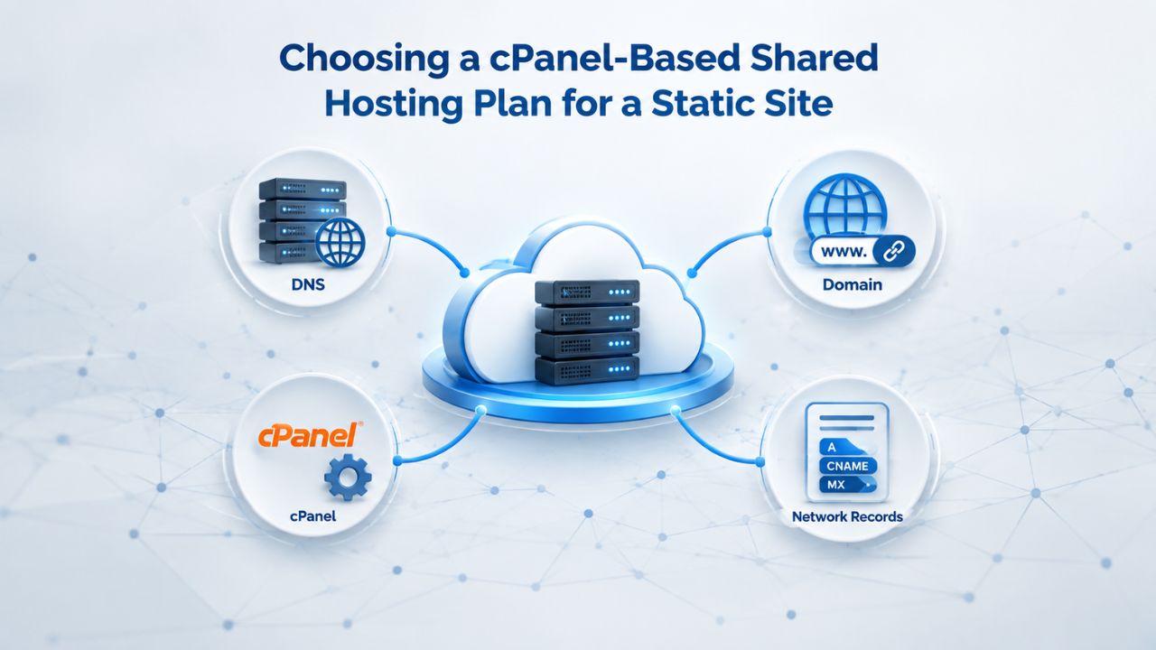 Choosing a cPanel-Based Shared Hosting Plan for a Static Site Choosing a cPanel-Based Shared Hosting Plan for a Static Site