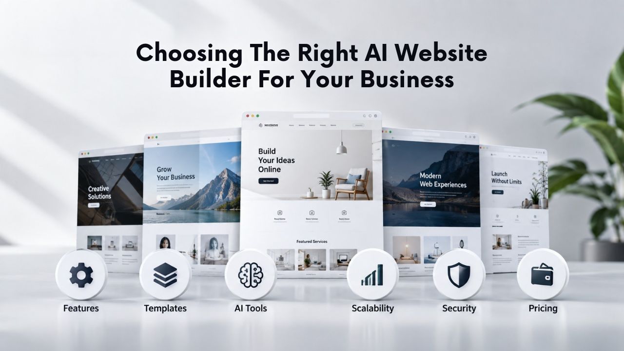 Choosing the Right AI Website Builder for Your Business Choosing the Right AI Website Builder for Your Business