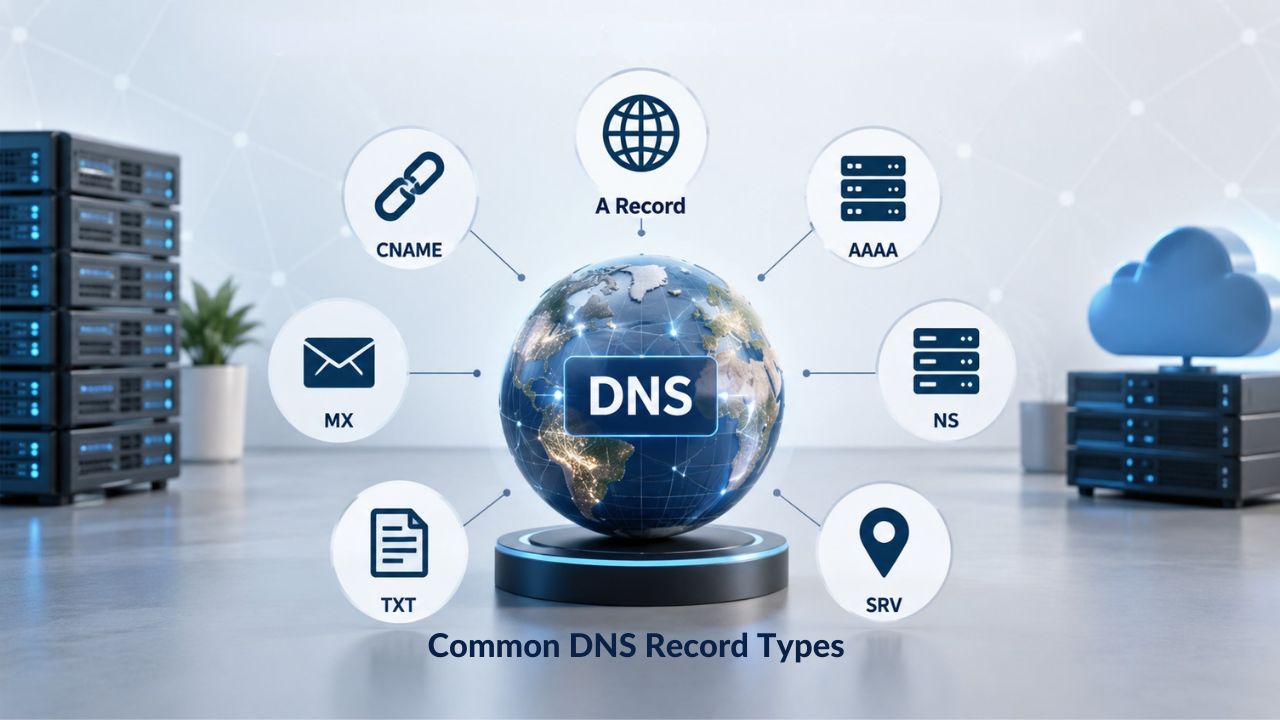 Common DNS Record Types and Their Purposes 
