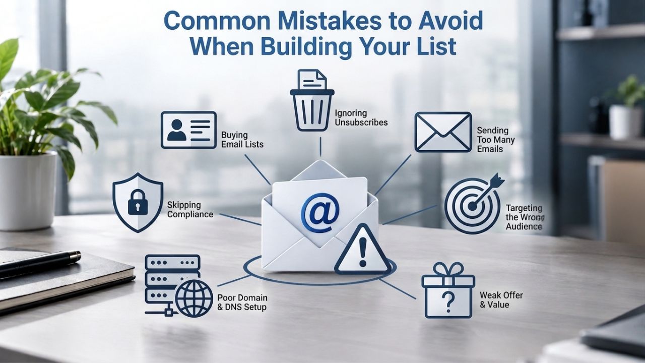 Common Mistakes to Avoid When Building Your List