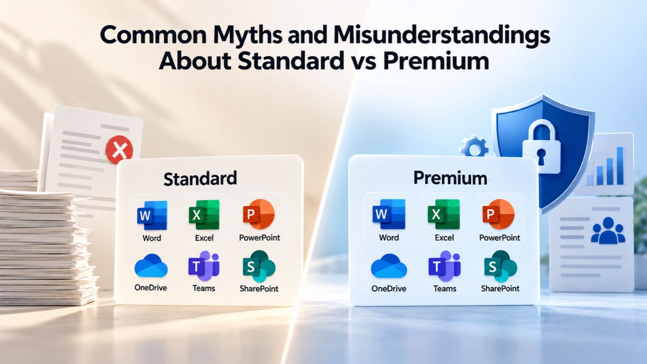 Common Myths and Misunderstandings About Standard vs Premium Common Myths and Misunderstandings About Standard vs Premium