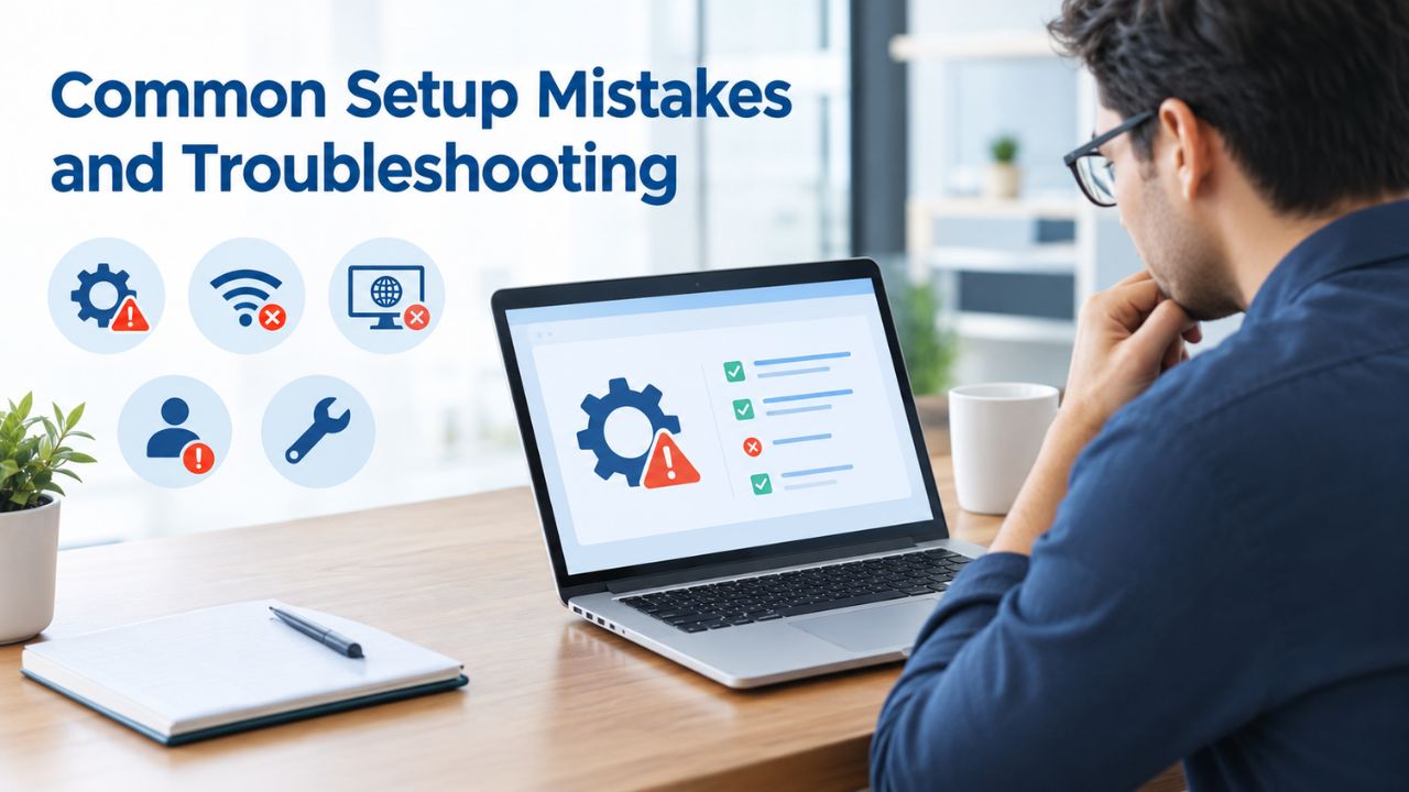 Common Setup Mistakes and Troubleshooting