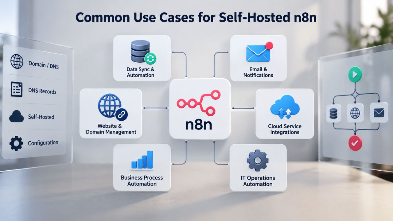 Common Use Cases for Self-Hosted n8n