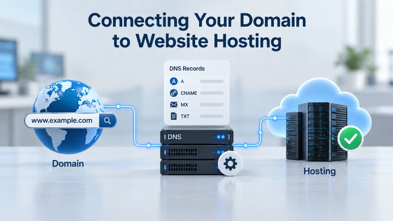 Connecting Your Domain to Website Hosting 