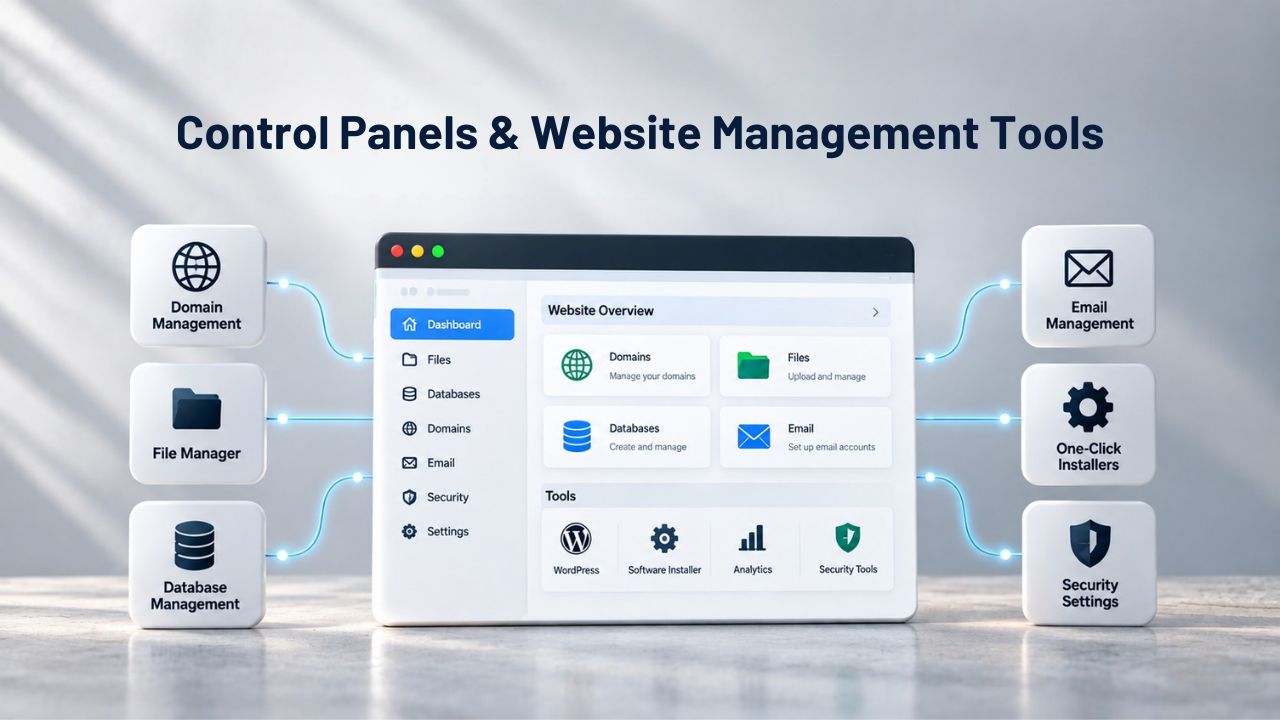 Control Panels and Website Management Tools 