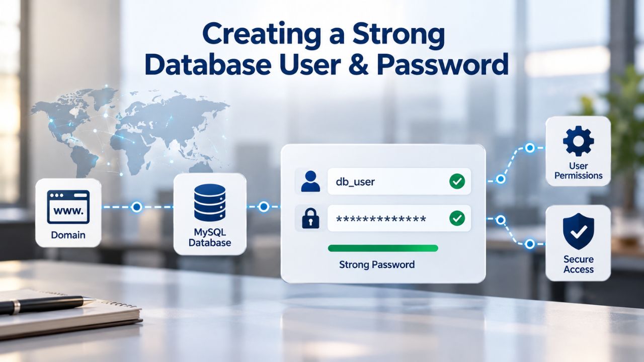 Creating a Strong Database User & Password Creating a Strong Database User & Password