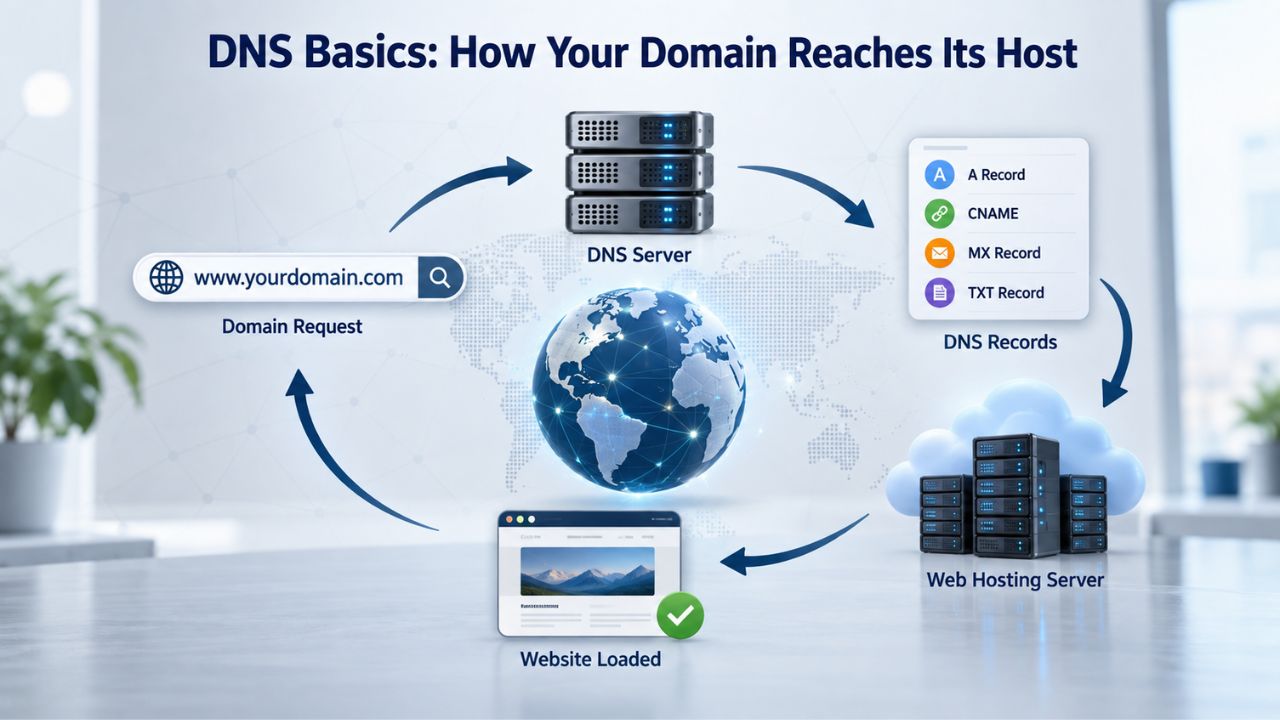 DNS Basics: How Your Domain Reaches Its Host DNS Basics: How Your Domain Reaches Its Host