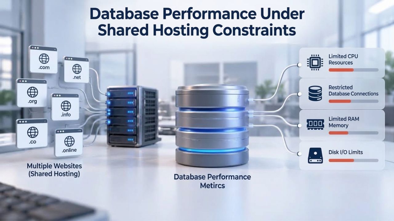 Database Performance Under Shared Hosting Constraints