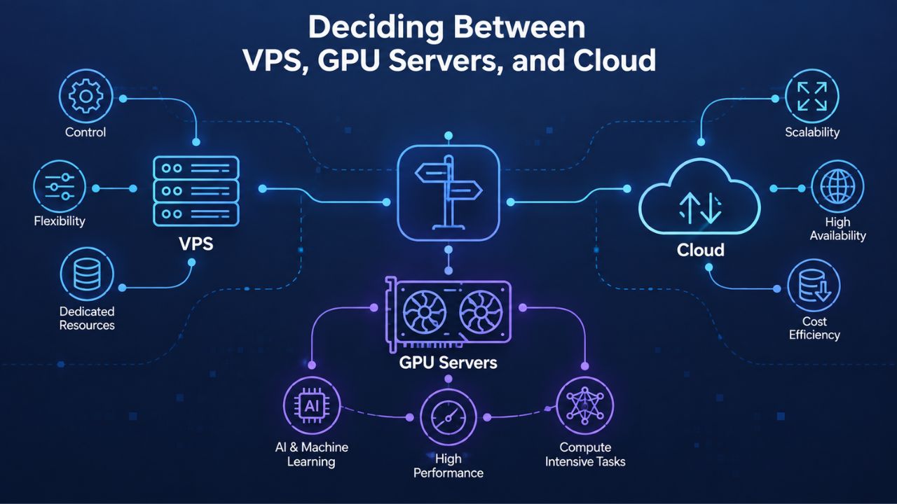 Deciding Between VPS, GPU Servers, and Cloud 