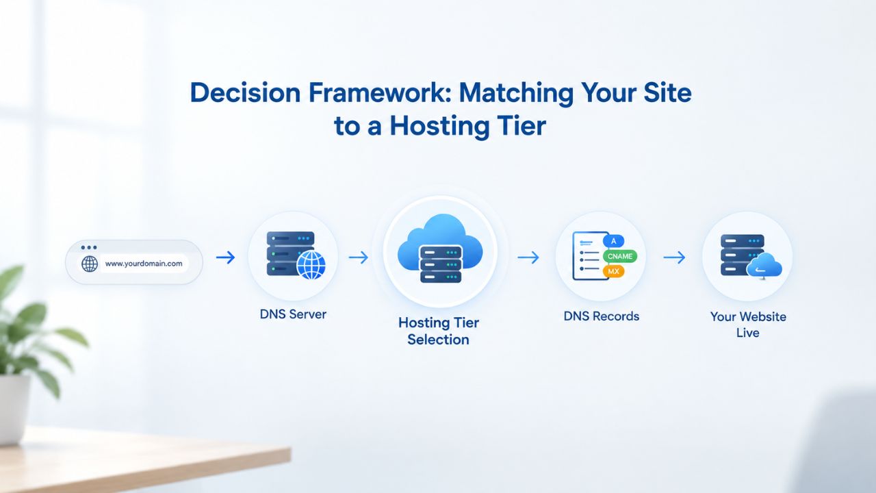 Decision Framework: Matching Your Site to a Hosting Tier Decision Framework: Matching Your Site to a Hosting Tier