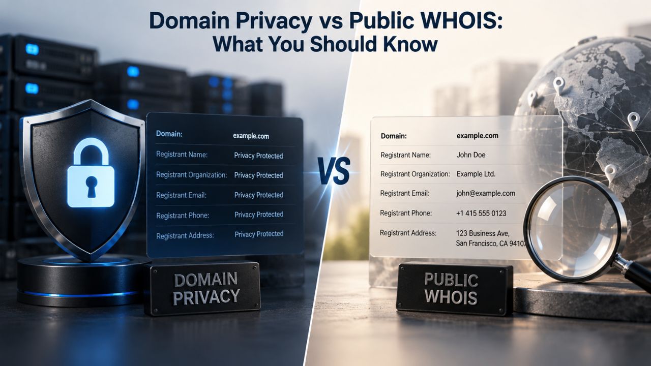 Domain Privacy vs Public WHOIS What You Should Know Domain Privacy vs Public WHOIS: What You Should Know