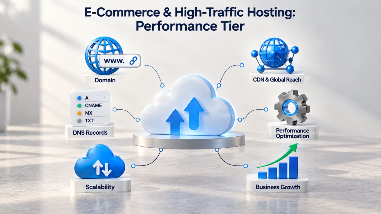 E-Commerce & High-Traffic Hosting: Performance Tier 