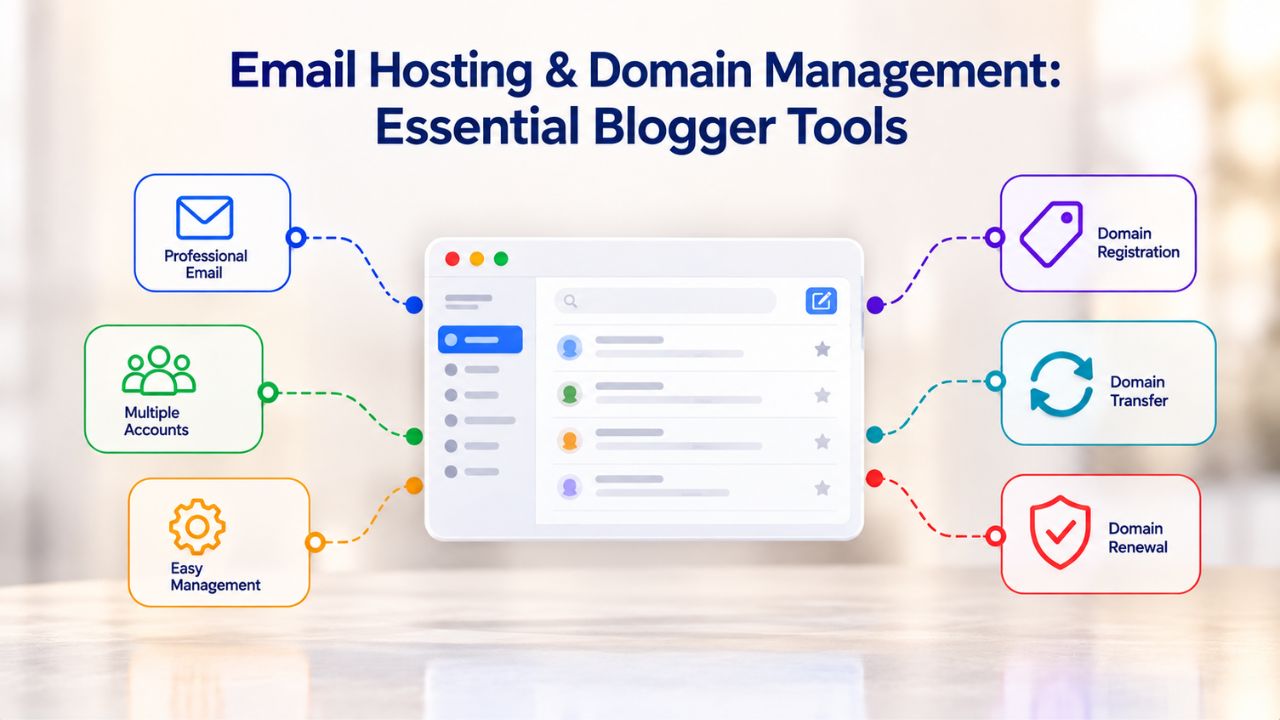 Email Hosting & Domain Management: Essential Blogger Tools 