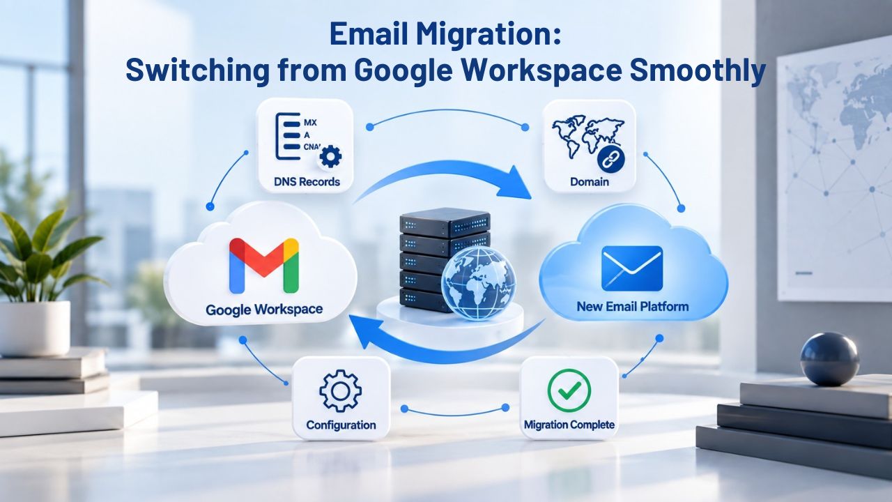 Best Google Workspace Alternatives for Business Email Email Migration: Switching from Google Workspace Smoothly