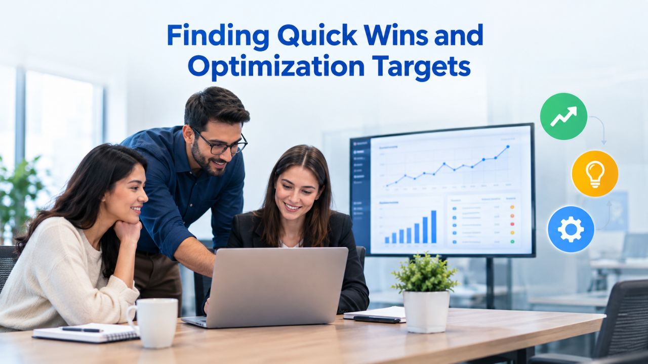 Finding Quick Wins and Optimization Targets Finding Quick Wins and Optimization Targets