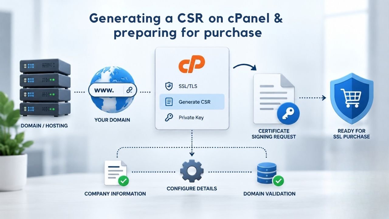 Generating a CSR on cPanel and Preparing for Purchase Generating a CSR on cPanel and Preparing for Purchase