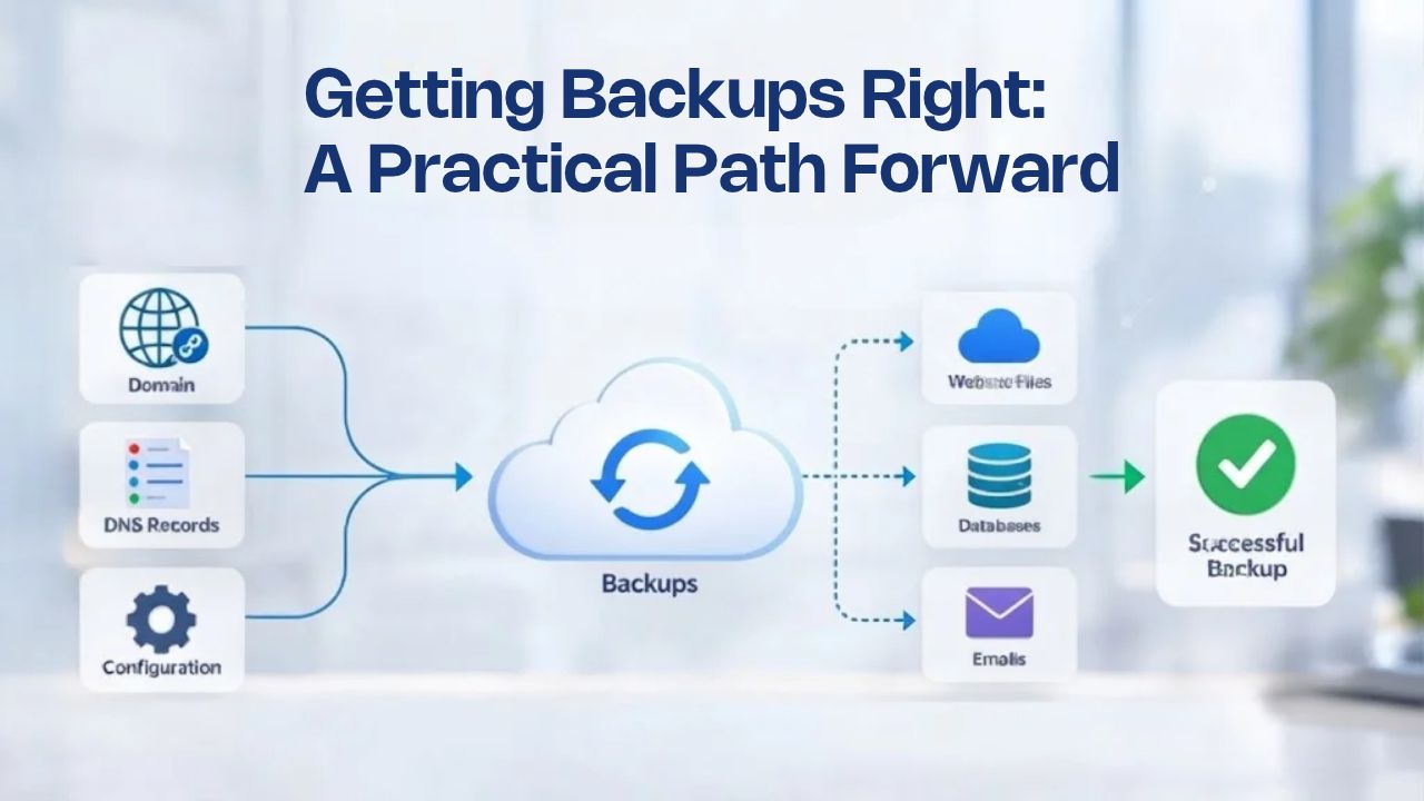 Getting Backups Right: A Practical Path Forward Getting Backups Right: A Practical Path Forward