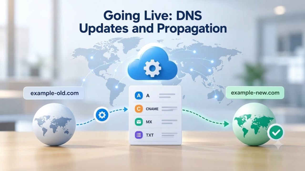 Web Hosting Migration: How to Move a Site Into cPanel Going Live: DNS Updates and Propagation