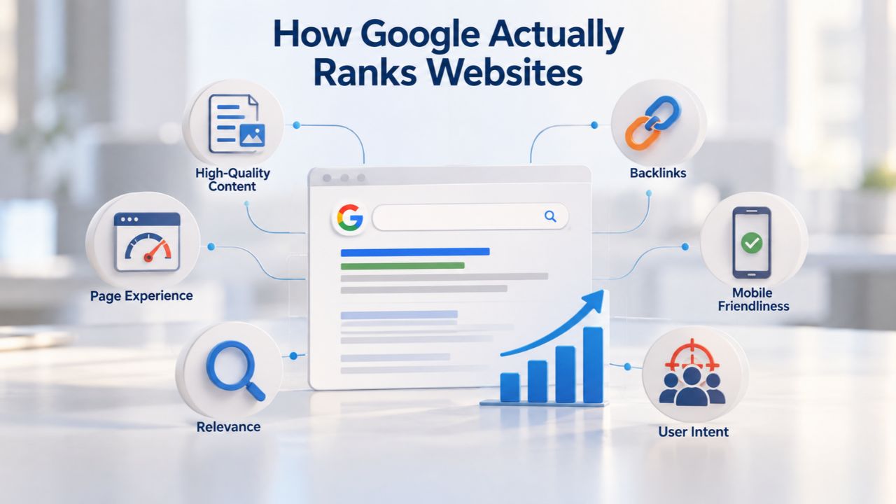 How Google Actually Ranks Websites