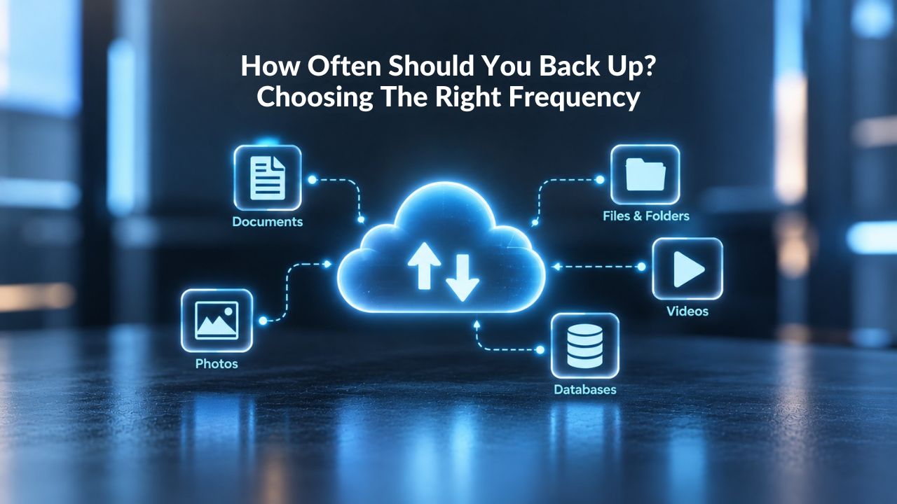 How Often Should You Back Up? Choosing the Right Frequency 