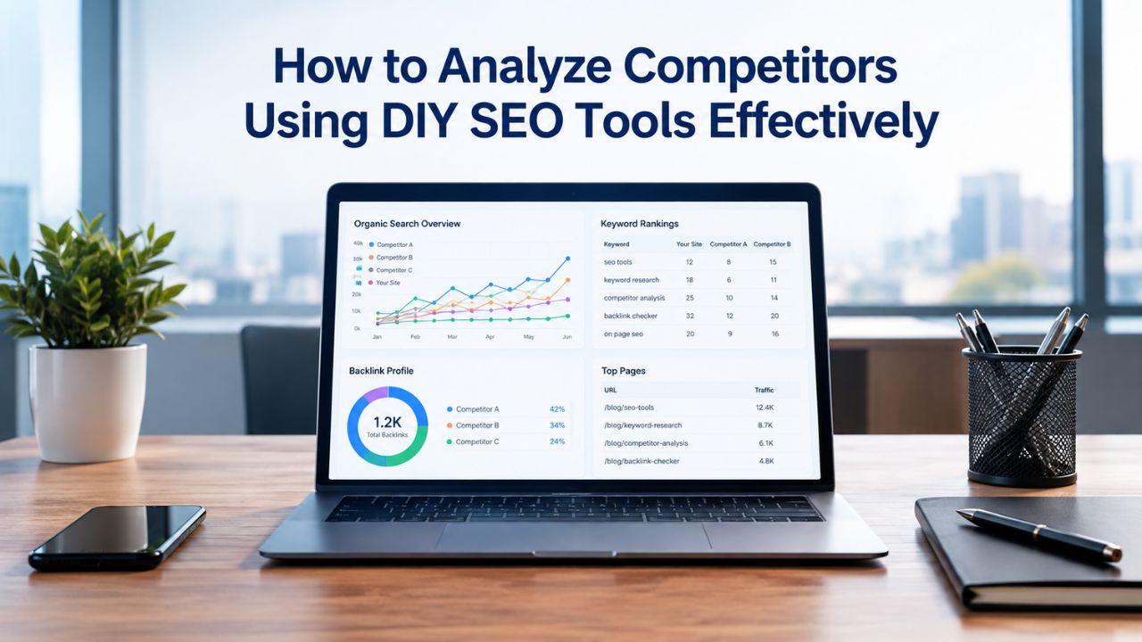How to Analyze Competitors Using DIY SEO Tools Effectively