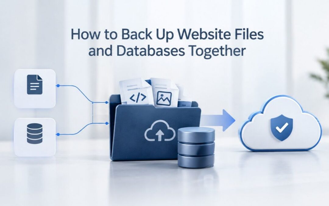 How to Back Up Website Files and Databases Together
