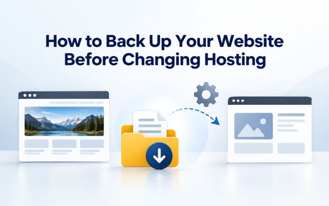 How to Back Up Your Website Before Changing Hosting
