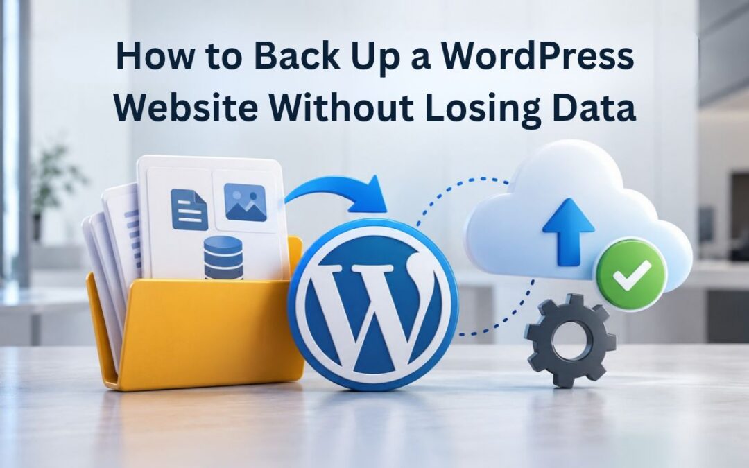 How to Back Up a WordPress Website Without Losing Data