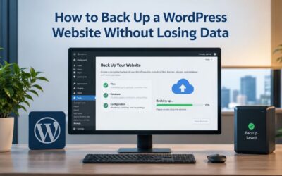 Blogs How to Back Up a WordPress Website Without Losing Data