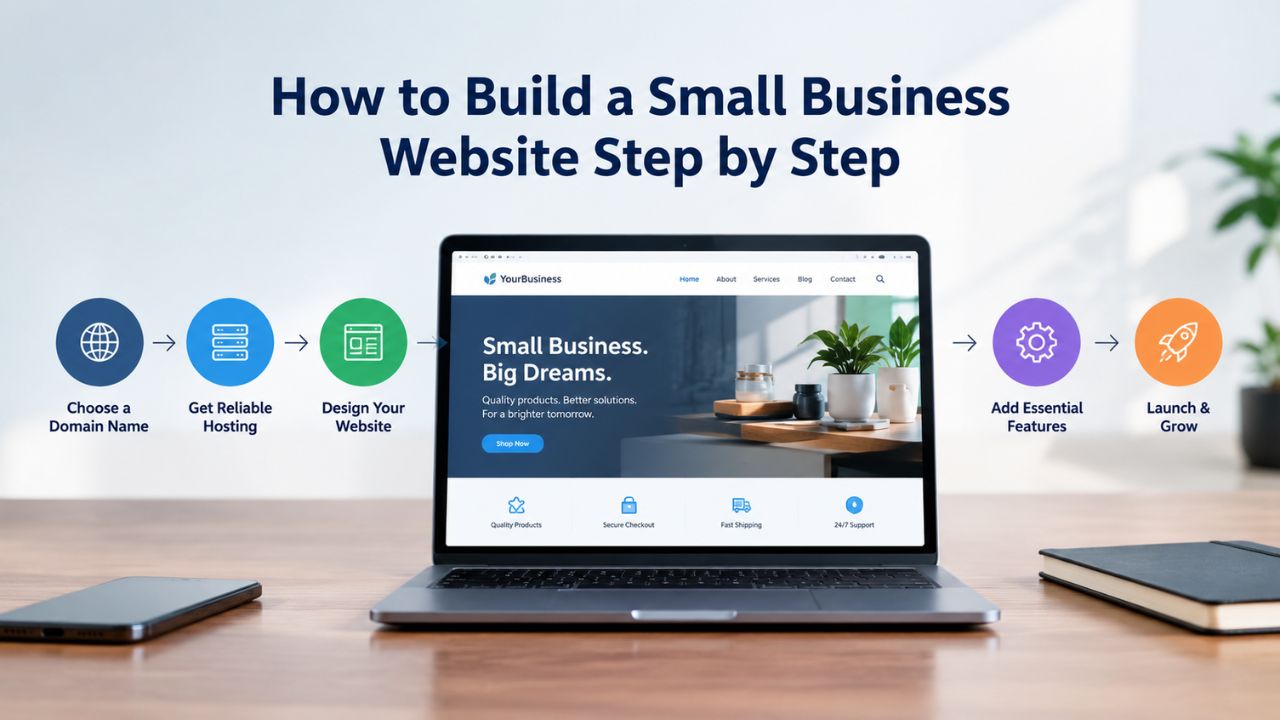 _How to Build a Small Business Website Step by Step How to Build a Small Business Website Step by Step