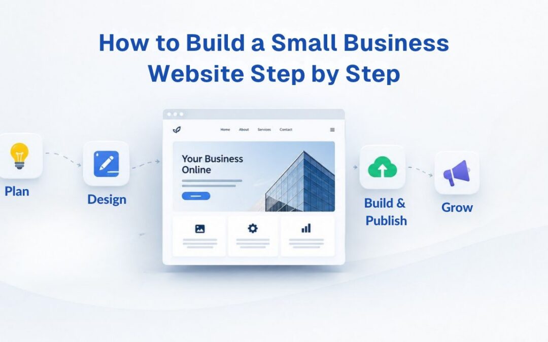 How to Build a Small Business Website Step by Step