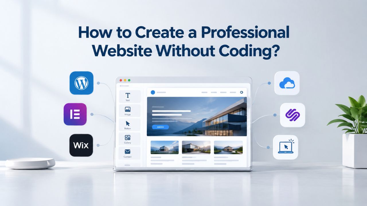 How to Create a Professional Website Without Coding How to Create a Professional Website Without Coding