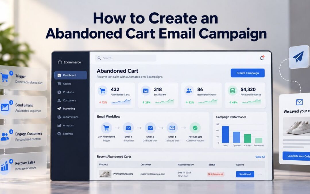 How to Create an Abandoned Cart Email Campaign