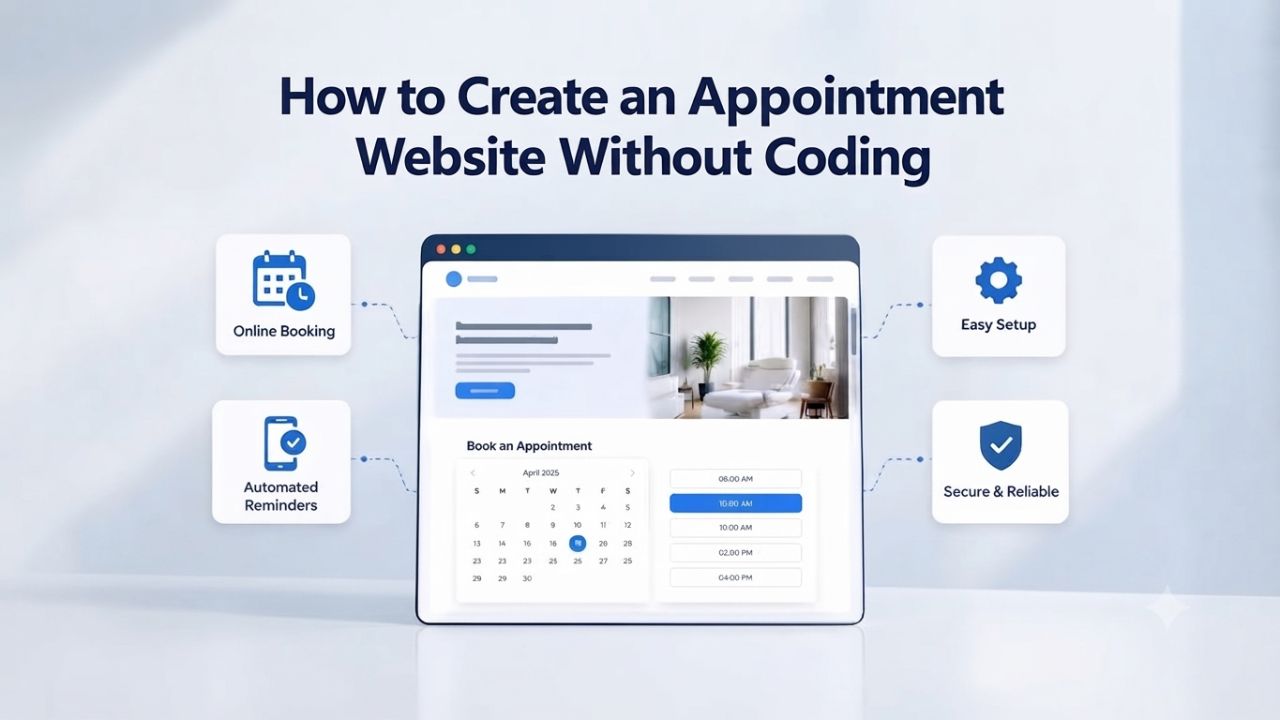 How to Create an Appointment Website Without Coding How to Create an Appointment Website Without Coding