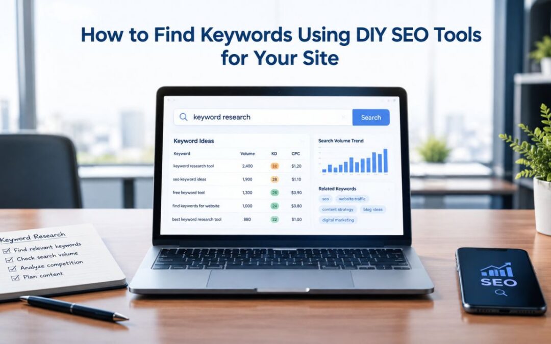 How to Find Keywords Using DIY SEO Tools for Your Site