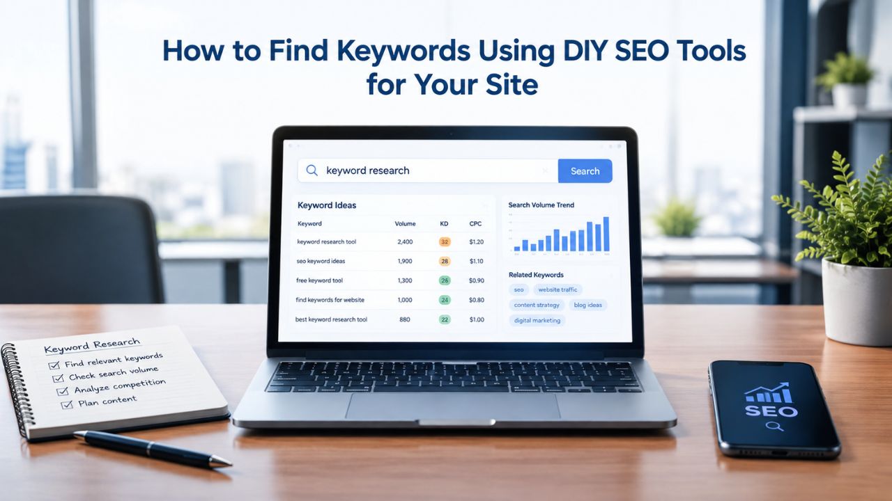 How to Find Keywords Using DIY SEO Tools for Your Site How to Find Keywords Using DIY SEO Tools for Your Site