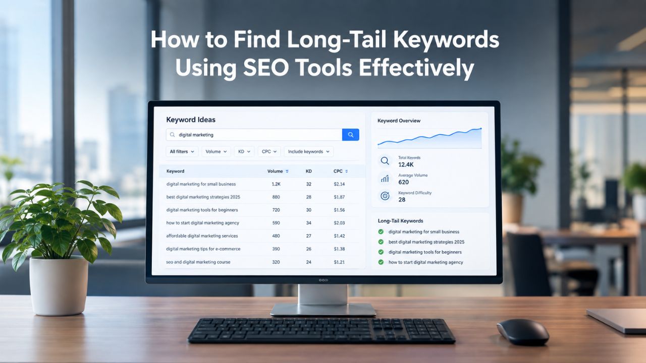 How to Find Long-Tail Keywords Using SEO Tools Effectively