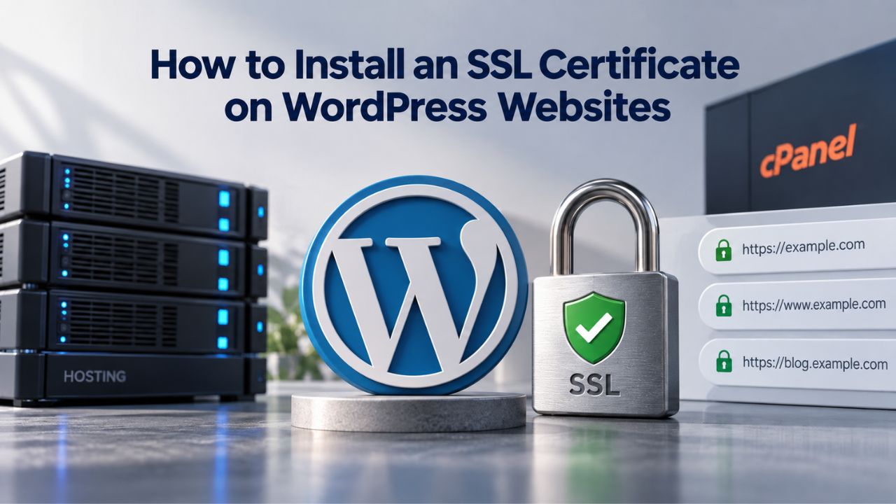 How to Install an SSL Certificate on WordPress Websites How to Install an SSL Certificate on WordPress Websites